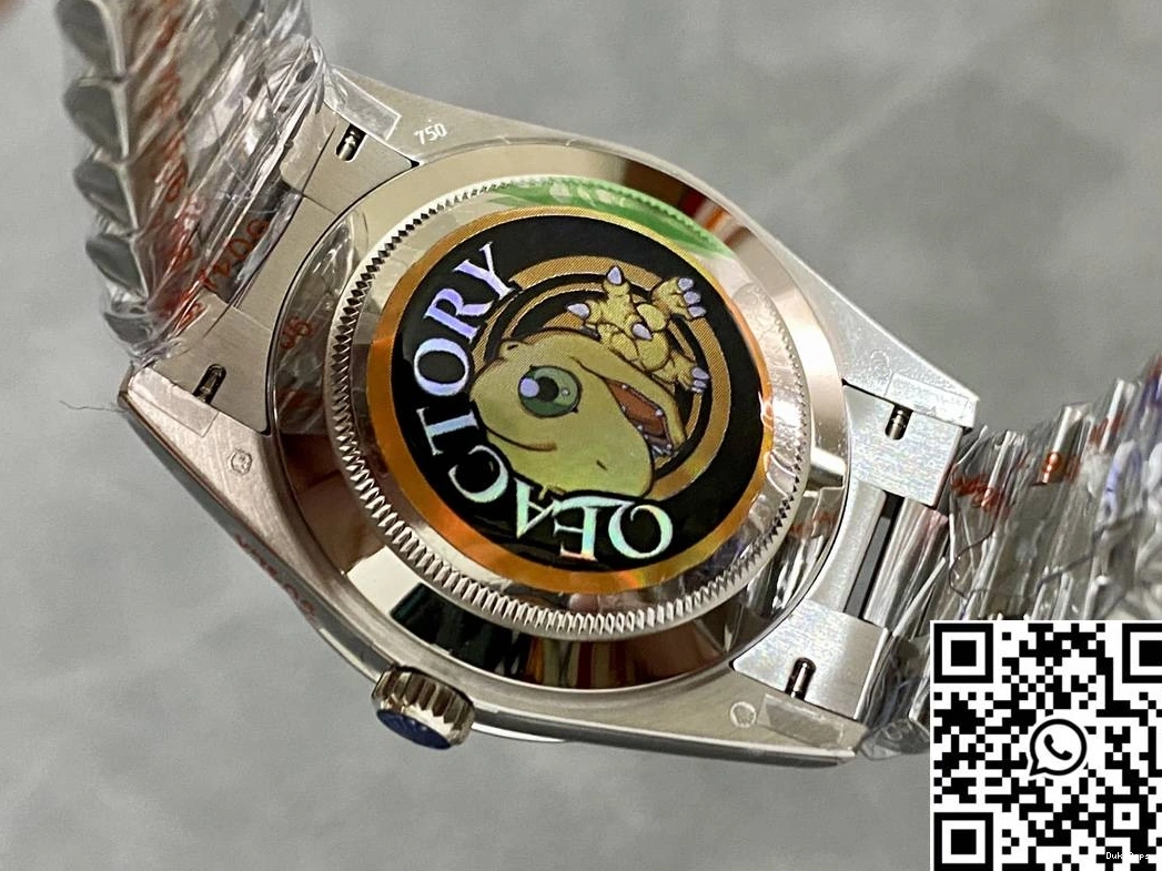 Green v5 M228239-0033 QF Day Rolex Date Steel Tungsten Dial Factory 1203